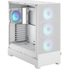 Diseño fractal Pop XL Air RGB White TG Clear Tint