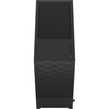 Design frattale pop aria nera solido