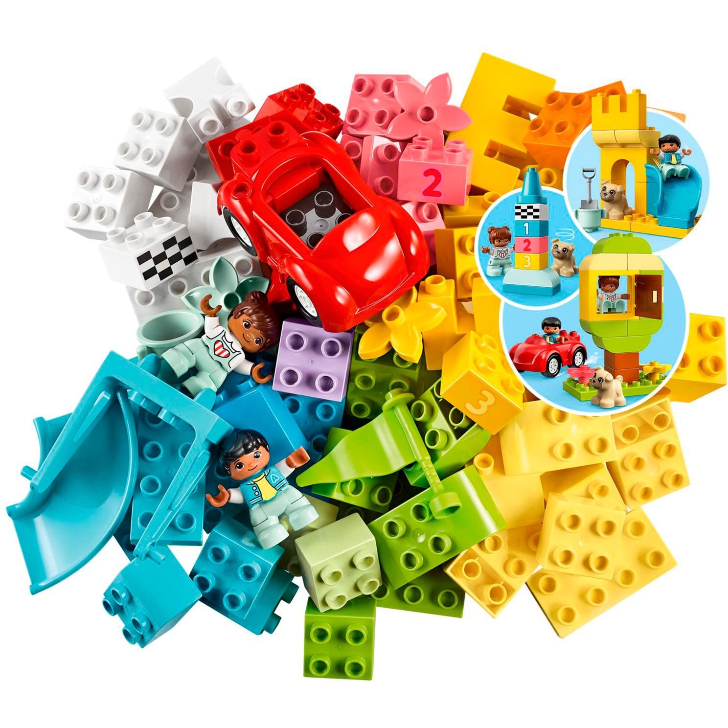 Lego duplo 10914 luxe opbergdoos met bouwstenen
