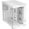 Custodia midi tower Asus a32 plus (bianco | 2x USB-A | 1x USB-C | RGB | vetro temperato)