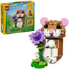Lego 31376 Creator simpatico criceto con fiore | 2 pezzi