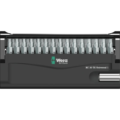 Wera bit-check 30 tx universal 1 bitset