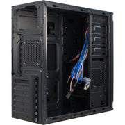 Inter-tech it- 5905 midi tower behuizing (zwart | 2x usb-a) - afbeelding 7