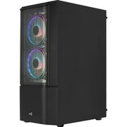 Aerocool quantum mesh v3 midi tower behuizing (zwart grijs | 3x usb-a | rgb | window) - afbeelding 6