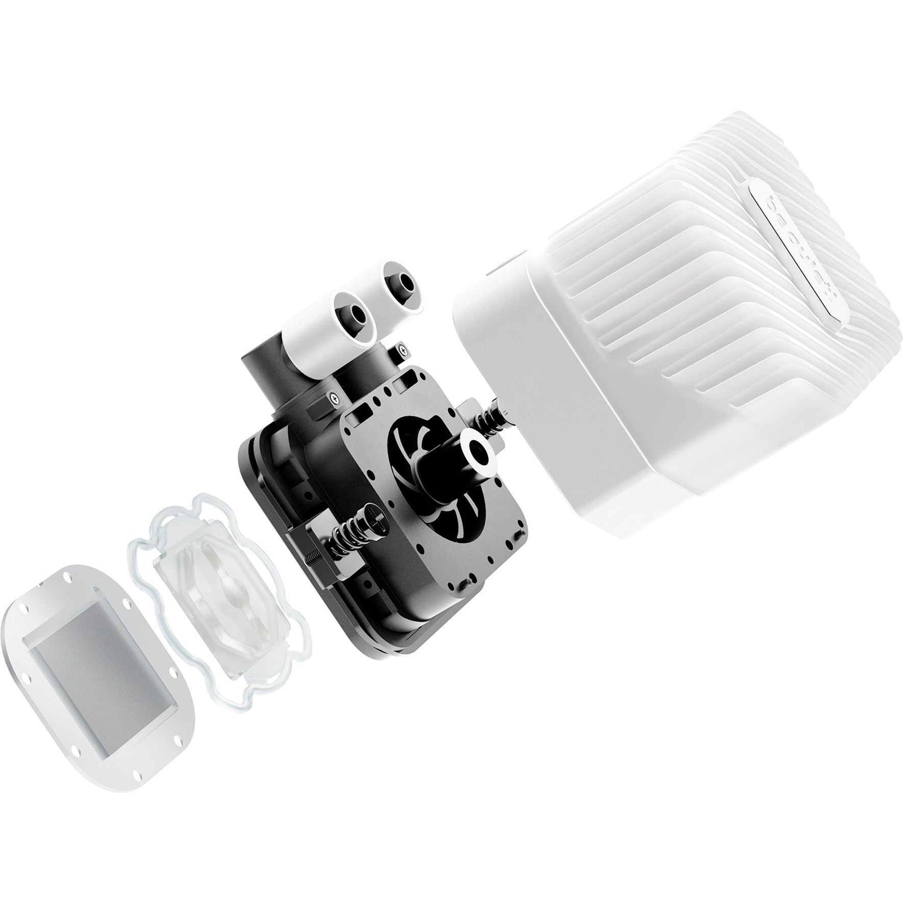 ¡Tranquilizarse! Bucle de luz 360 mm argb blanco