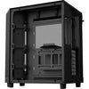 Nzxt h6 flow rgb midi tower behuizing (zwart | 2x usb-a | 1x usb-c | rgb | tempered glass)