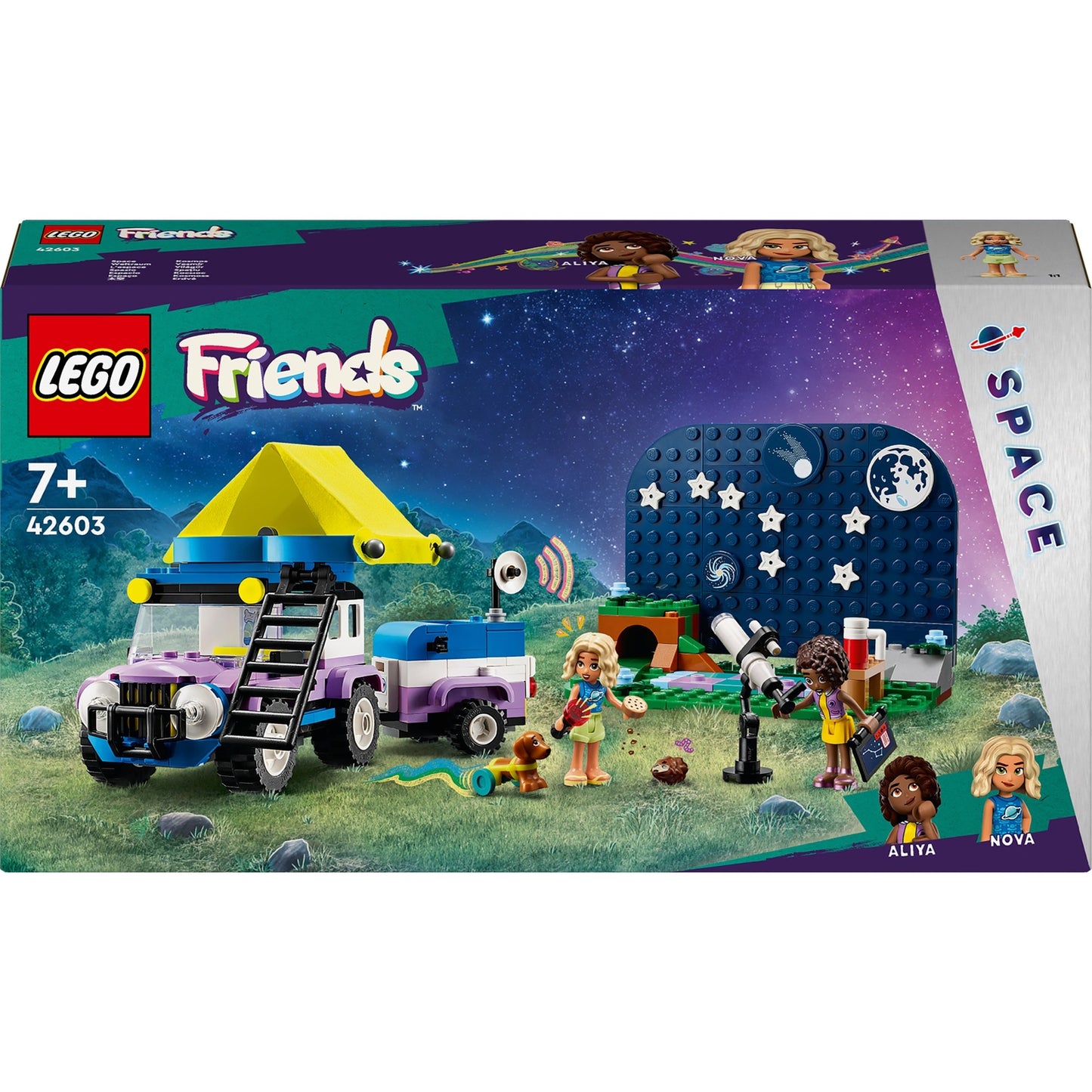 Lego friends - astronomisch kampeervoertuig constructiespeelgoed (42603)