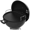 Weber full-size plancha - voor houtskoolbarbecues 57 cm grillplaat (zwart)