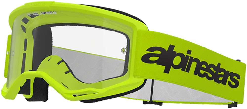 Alpinestars vision 3 wordmark - mtb goggle
