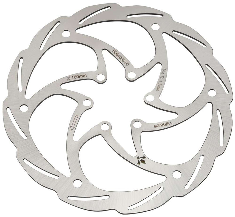 Formula monolitic 6-bolt disc rotor