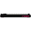 Lorgar kbp70mw, tastiera da gioco (nera, layout americano, logar tossico viola, 65%, rgb, hot-swapable, pbt double-shot, bluetooth 2.4ghz usb)