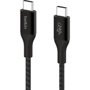 Belkin boostcharge usb-c > usb-c kabel (zwart, 1 meter, 240 w) - afbeelding 3