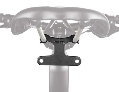 Busch + müller bracket for saddle rails