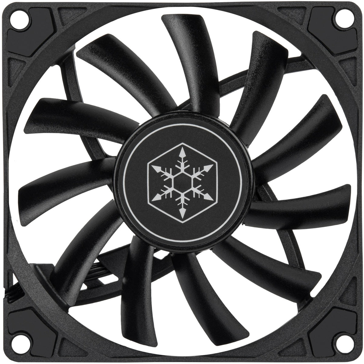 Silverstone air slimmer 90 case fan (zwart, 92 x 92 x 15 mm, pwm)