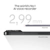 Plaud note dicteerapparaat (zilver, 64 gb, bluetooth (ble 5.2), wi-fi (2.4ghz))