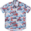 Loose riders party aloha waves - mtb shirt