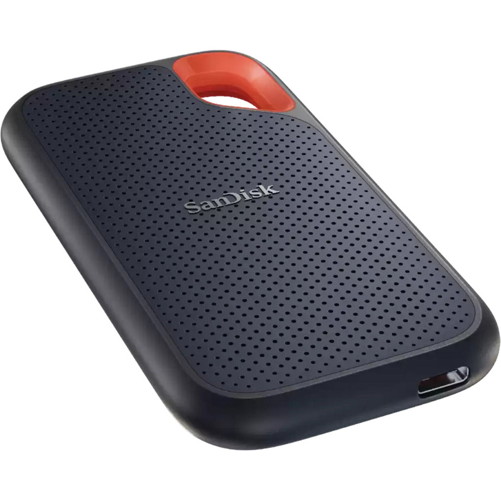 Sandisk extreme portatile v2, SSD esterno da 8 TB (nero arancione, SDSSDE61-8t00-G25, USB-C)