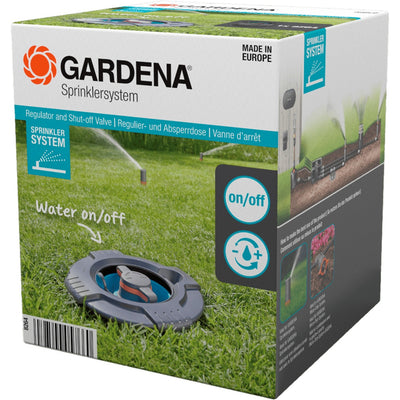 Regulación de la regulación de Gardena Ventel cerrado