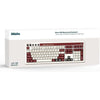 8bitdo retro mechanical keyboard fami edition (beige, us lay-out (qwerty), kailh box white, 100%, bluetooth low energy, wireless 2.4g, usb)