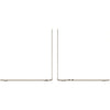 Apple macbook air 2024 15 (mryr3n a) portátil reacondicionado (sterrenlicht | m3 8 núcleos | GPU de 10 núcleos | 8 GB | 256 GB SSD)