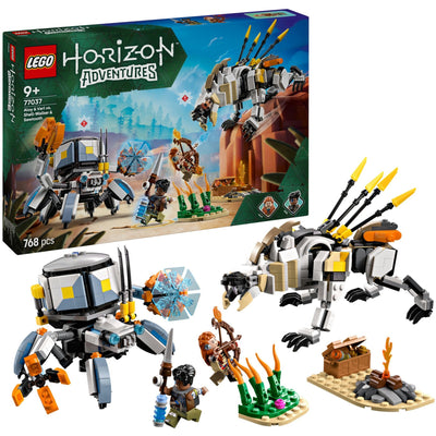 LEGO Horizon 77037 Aloy y Varl vs. Shell-Walker y Sawtooth