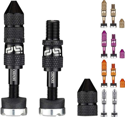 E*tredici valvole Schrader tubeless a riempimento rapido da 23-31 mm