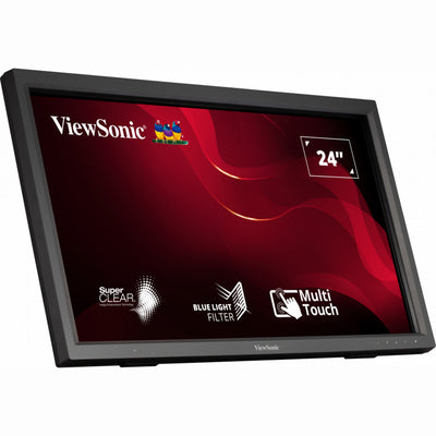 Monitor touch IR Viewsonic TD2423 24 (nero, 1x HDMI, VGA, DVI-D, USB-A, USB-B)