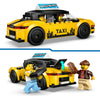 Lego ® city gele taxi - modelautobouwset met 2 minifiguren - klassieke speelgoedtaxi - 60487