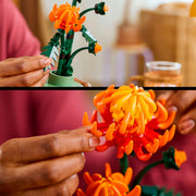 Lego icons chrysant - botanical collection - 10368 - afbeelding 4