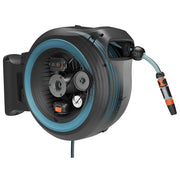 Gardena 35 m wand-slangenbox powerroll xl slanghaspel (grijs turquoise, 35 meter, accu en oplader niet inbegrepen, power for all alliance) - afbeelding 2