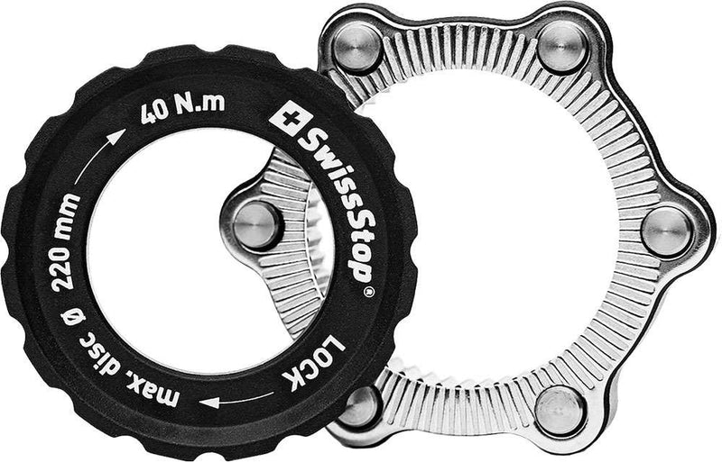 Swissstop adapter centerlock max 220 mm diameter