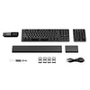 Silenzio! tastiera da gioco meccanica tattile rgb silenziosa con montaggio scuro (nera, layout us (qwerty), tattile silenziosa, 100%, argb, copritasti pbt double-shot, dock multimediale)