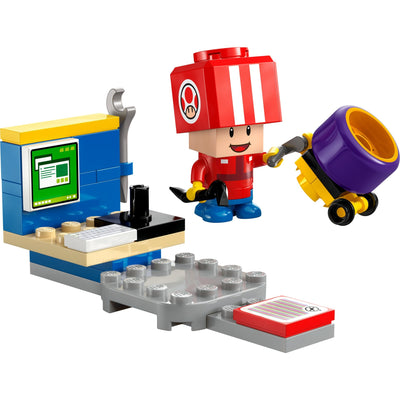 Lego Super Mario - Mario Kart - Rospo (pit stop) giocattolo da costruzione (30702)