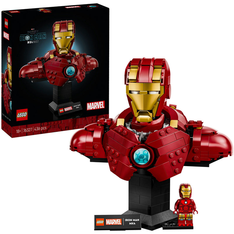 Lego marvel iron man mk4 buste - 76327