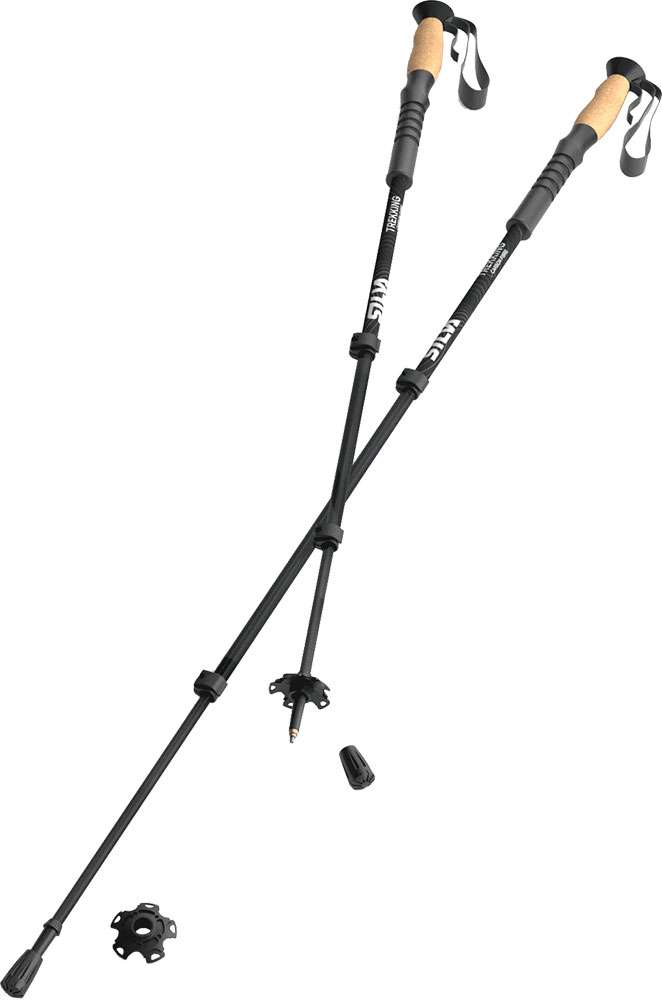 Bastones de trekking Silva carbono - bastones de senderismo