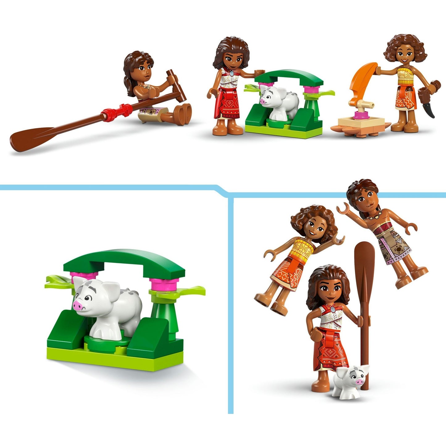 LEGO LEGO Princesa 43270 Vaiana's Adventure Kano