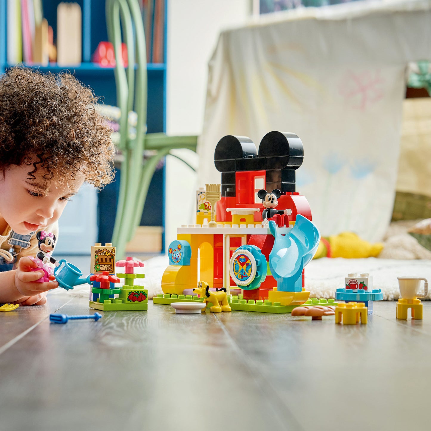 Lego duplo - mickey mouse clubhuis met minnie en pluto constructiespeelgoed (10465)