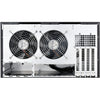 Silverstone cs381b v1.1 rack behuizing (zwart | 2x usb-a 3.2 (5 gbit s) | 2x audio)