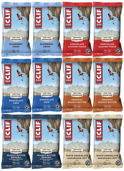 Clif bar barretta energetica mista scatola 12x68g da consumarsi preferibilmente entro 12 25