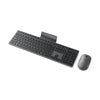 Conjunto de escritorio combinado inalámbrico multidispositivo moderno Lenovo 700 (gris, diseño estadounidense (Qwerty), 100%, 4000 ppp, 2,4 GHz, BT 5.3, USB-A)