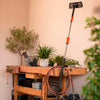 Gardena CleanSystem Telescopic acciaio M XL, per Verde