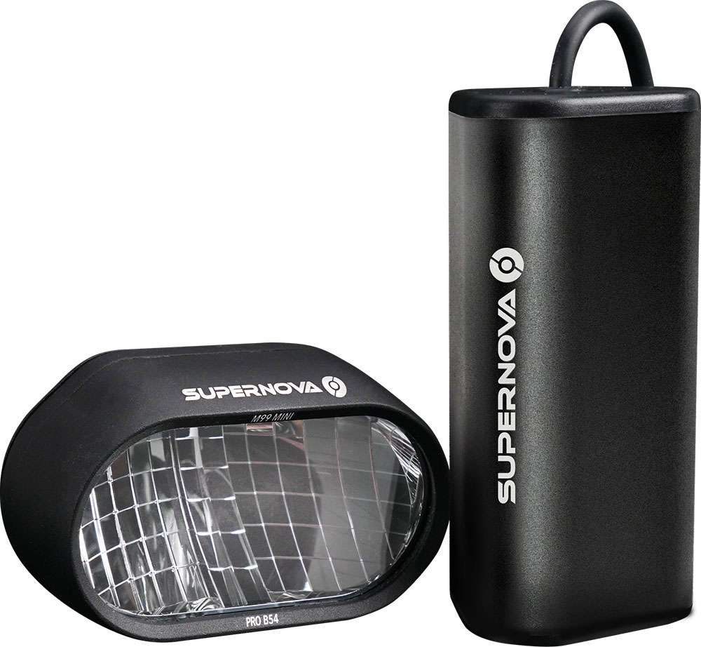 Supernova b54 pro - luz frontal con batería