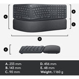 Logitech K860 Ergo Keyboard - afbeelding 10