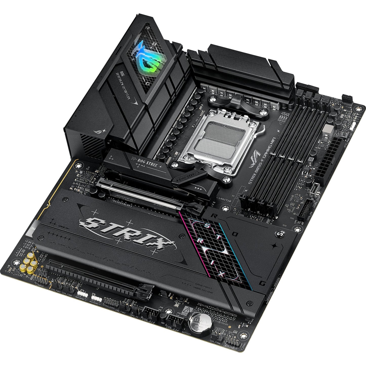 Scheda madre Asus ROG Strix B850-F Gaming WiFi Socket AM5 (2,5 GB-LAN, Wi-Fi 7, BT, audio, ATX)