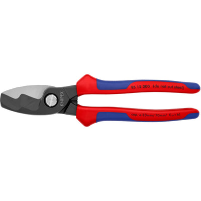 Le forbici per cavi Knipex con bordi a doppio taglio 9512200