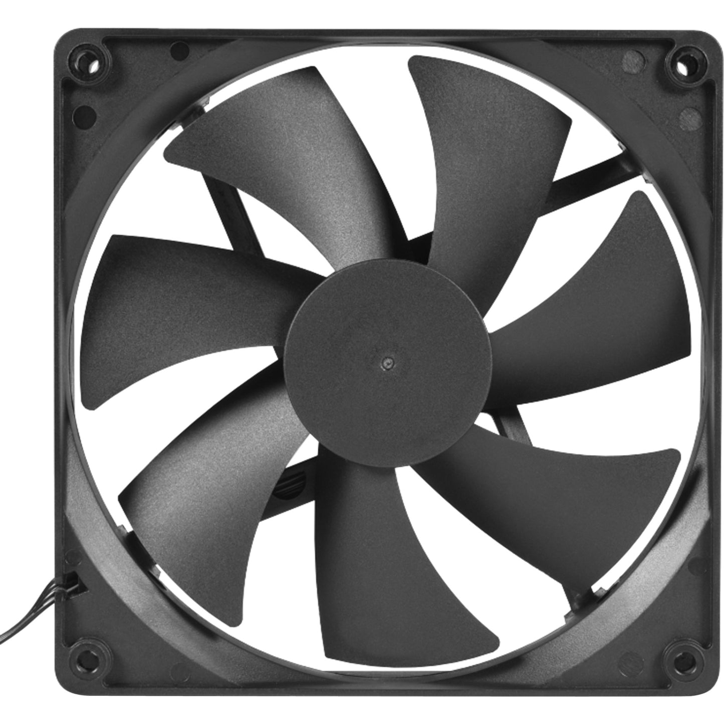 Ventola del case Alphacool core da 140 mm pwm 2500 giri/min (nera, 140 x 140 x 25 mm)