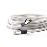 Goobay cat.8.1 netwerkkabel (wit, 0,5 meter, s ftp (pimf), rj-45) - afbeelding 3