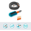 Gardena pulitystem fietswasset, con pennello per biciclette, tubo