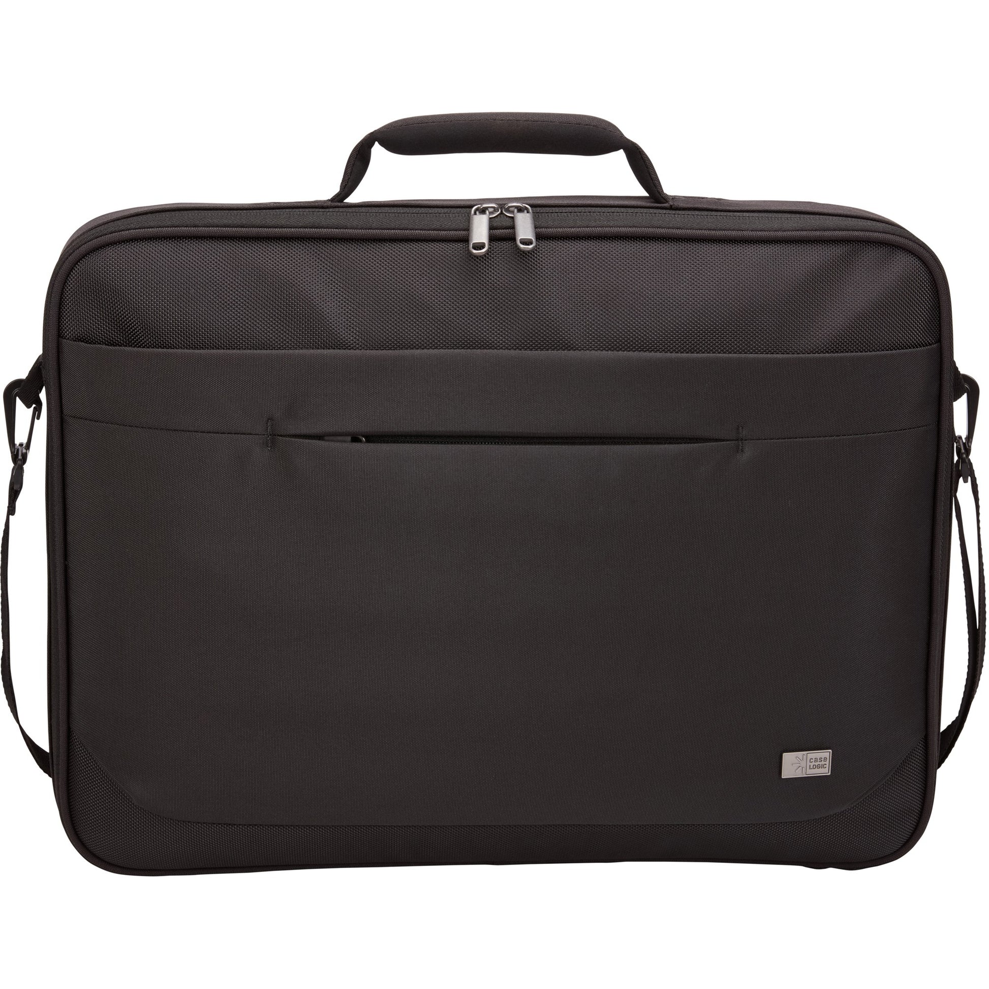 Case logic advantage 17,3 clamshell bag notebooktas laptoptas (zwart)