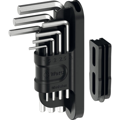 Wera tool-check chiavi a L modulari esagonali più 1, 7 pezzi